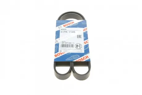 Ремень поликлин. 6PK1145 (пр-во) bosch 1987947943