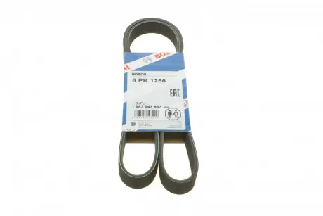 Ремень поликлин. 6PK1256 (пр-во) bosch 1987947887