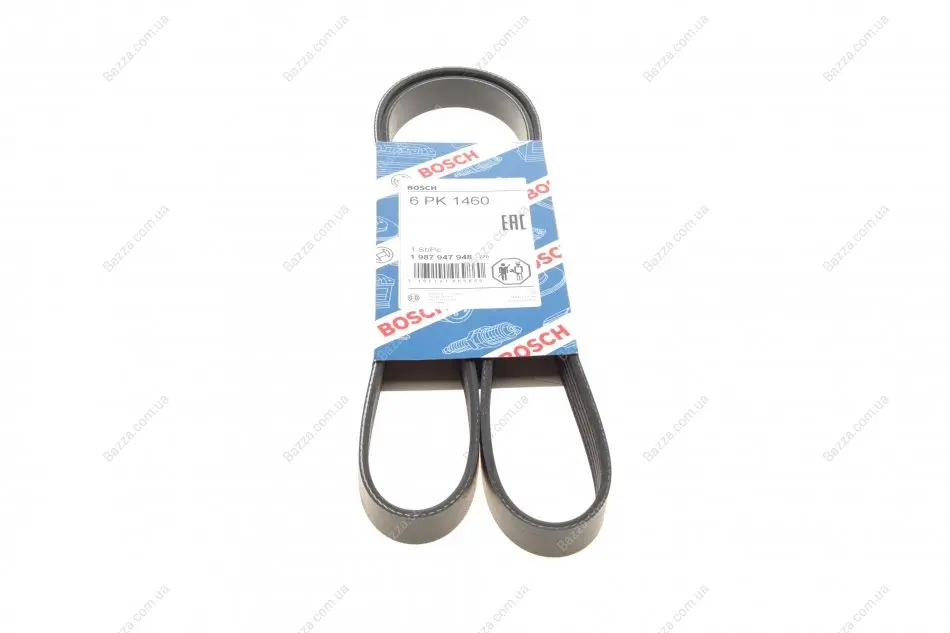 Ремень поликлин. 6PK1460 (пр-во) bosch 1987947948