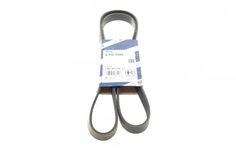 Ремень поликлин. 6PK1660 (пр-во) bosch 1 987 947 978