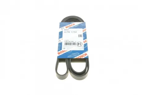 Ремень поликлин. 6PK1750 (пр-во) bosch 1 987 947 981