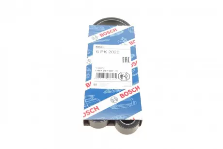Ремень поликлин. 6PK2020 (пр-во) bosch 1987947987