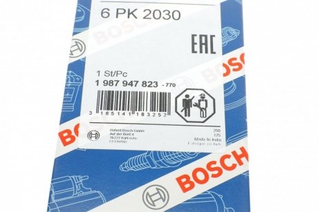 Ремень поликлин. 6PK2030 (пр-во) bosch 1 987 947 823