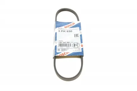 Ремень поликлиновой 3Pk630 Bosch 1987947881