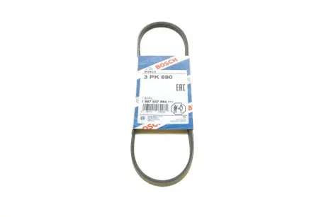 Ремень поликлиновой 3Pk690 bosch 1 987 947 884