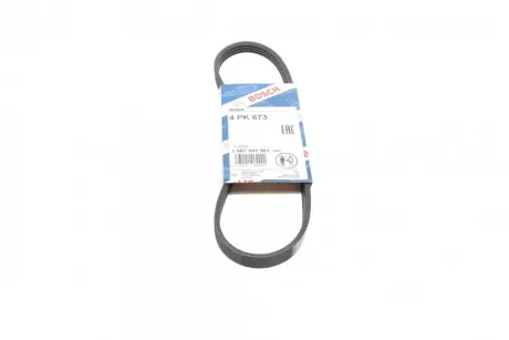 Ремень поликлиновой 4Pk673 Bosch 1 987 947 961