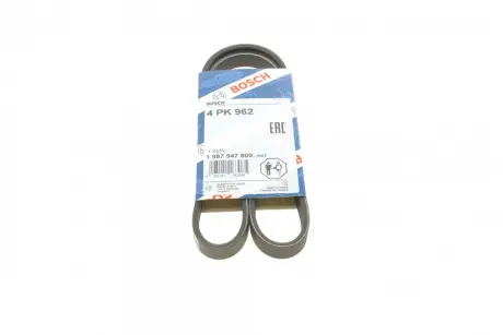 Ремень поликлиновой 4Pk962 Bosch 1987947809