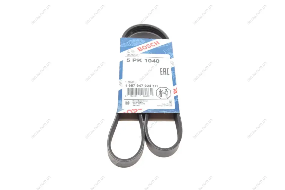 Ремень поликлиновой 5Pk1040 bosch 1987947924