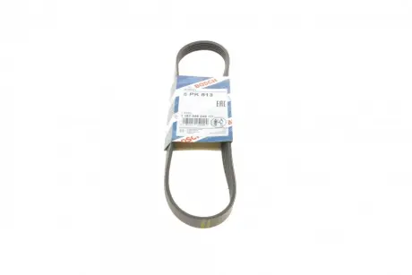 Ремень поликлиновой 5PK813 ALFA 155 1,7-2,0; BMW 2,5/3,0: E39/E46/E53; CITROEN 1,1-1,6: Berlingo, ZX bosch 1987946026
