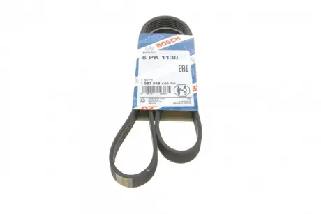 Ремень поликлиновой 6Pk1130 bosch 1 987 948 440