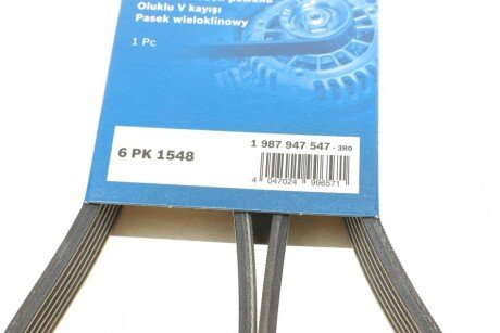 Приводной ремень генератора bosch 1987947547