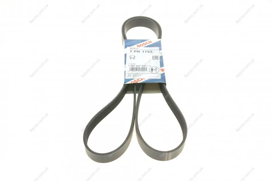 Ремень поликлиновой 7PK1753 bosch 1987947375