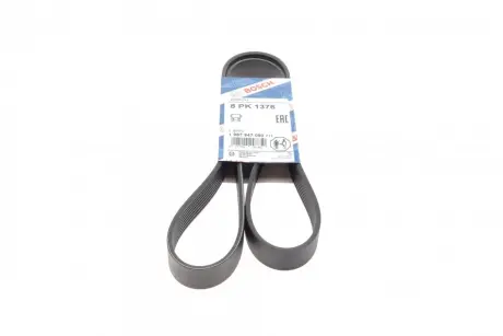 Ремень поликлиновой 8PK1376 bosch 1987947090