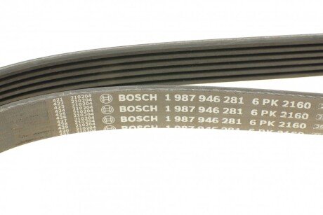 Привідний ремінь генератора bosch 1987946281