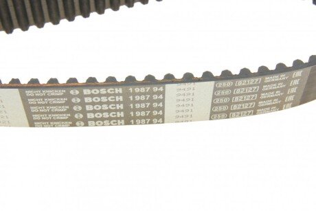 Ремень зубчатый Z=173 HYUNDAI 2,0 16V: Sonata 98-, Trajet 00- bosch 1987949491