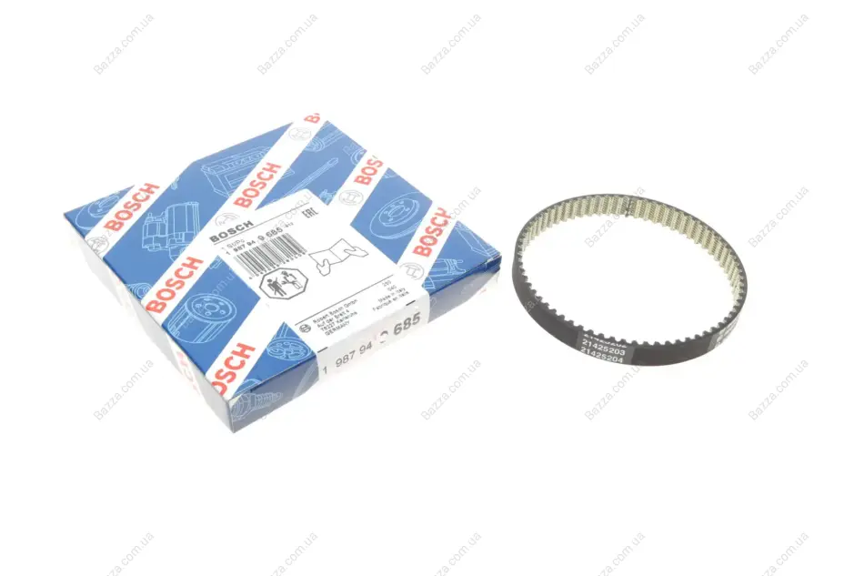 Ремінь ГРМ Z=67 VAG \'\'1.8TFSI \'\'11>> bosch 1987949685