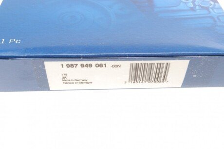 Ремінь ГРМ Z=88 bosch 1987949061