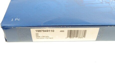 Ремінь ГРМ Z=89 bosch 1987949110