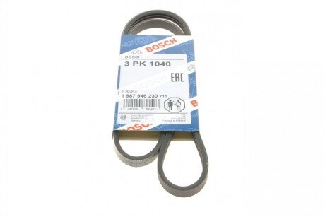 Ремінь поліклиновий bosch 1987946230