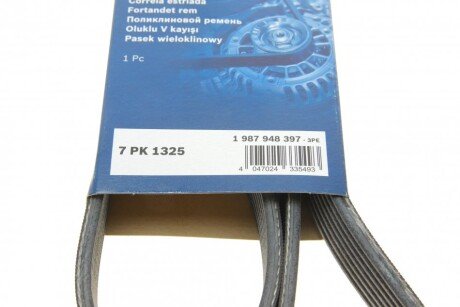Ремінь поліклиновий bosch 1987948397