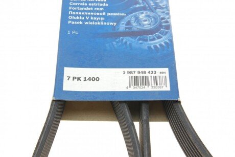 Ремінь поліклиновий bosch 1987948423