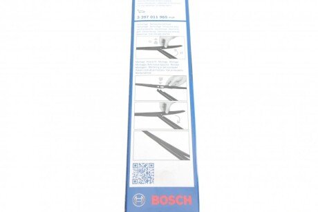 Щетка стеклоочистителя (дворник) bosch 3397011965