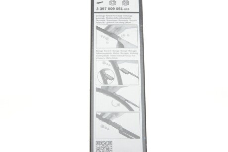 Щітка склоочисника (двірник) bosch 3397009051