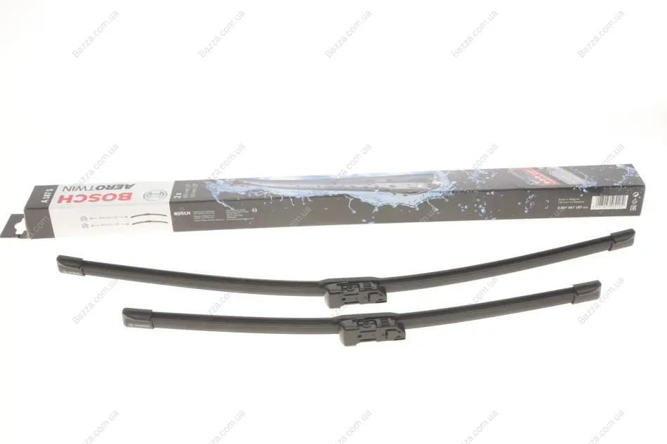 Щетка стеклоочистит. 600/450 AEROTWIN A187S (пр-во) bosch 3397007187