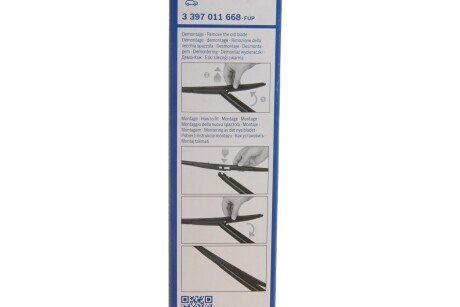 Задний дворник (стеклоочиститель) bosch 3397011668