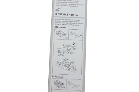 Щетка стеклоочистителя (дворник) bosch 3397015410