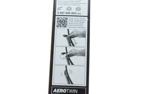 Щетка стеклоочистителя (дворник) bosch 3397006803