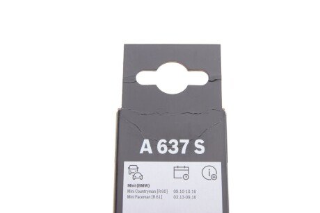 Двірники (щітки склоочисника) 500 мм bosch 3397007637