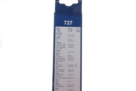 Щетка стеклоочистителя (дворник) bosch 3397001727