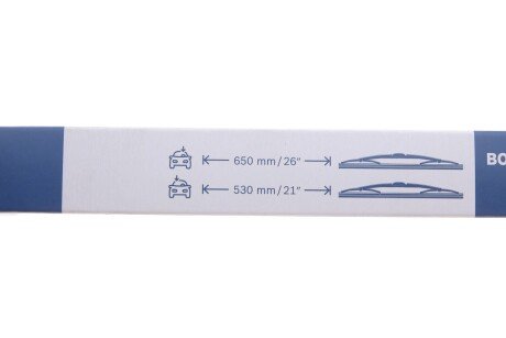 Дворники (щетки стеклоочистителя) 650 мм bosch 3397001866