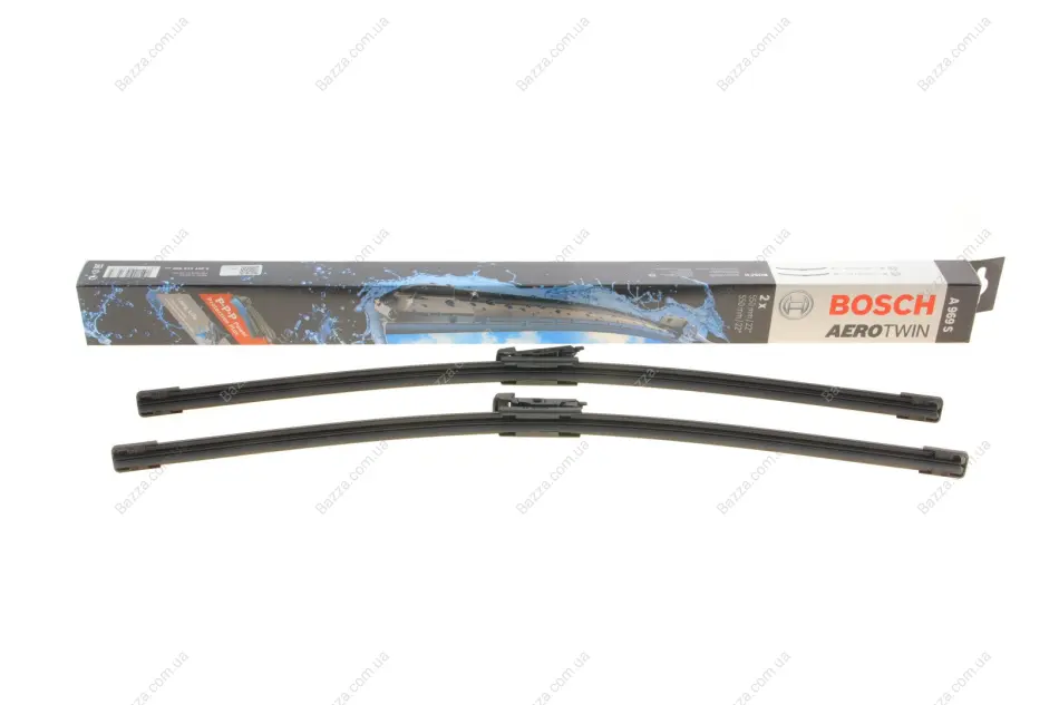 Щетки стеклоочистителя AEROTWIN A969S (2x550мм) DB SLK Roadster 04- Bosch 3 397 118 969 (фото 1)