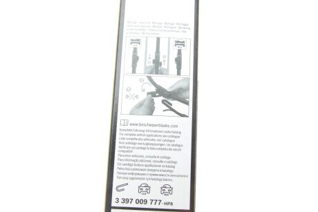 Дворники (щетки стеклоочистителя) 650 мм bosch 3397009777