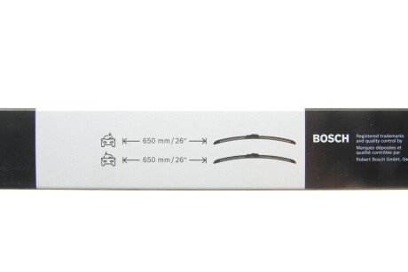 Дворники (щетки стеклоочистителя) 650 мм bosch 3397009777