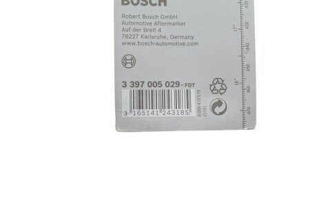 Щетка стеклоочистителя (дворник) bosch 3397005029