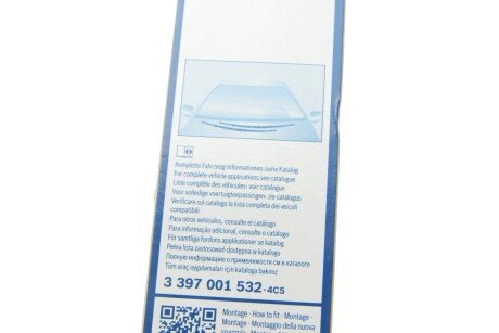 Щетка стеклоочистителя (дворник) bosch 3397001532