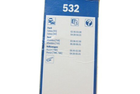 Щетка стеклоочистителя (дворник) bosch 3397001532