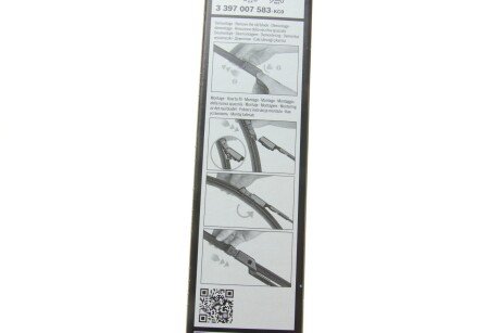 Дворники (щетки стеклоочистителя) 650 мм bosch 3397007583