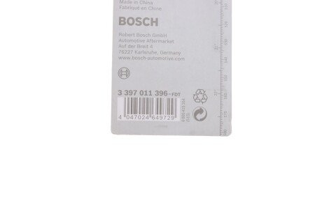 Щетка стеклоочистителя (дворник) bosch 3397011396