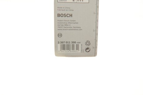 Щетка стеклоочистителя (дворник) bosch 3397011398