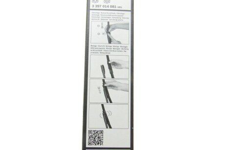 Щетка стеклоочистителя (дворник) bosch 3397014081