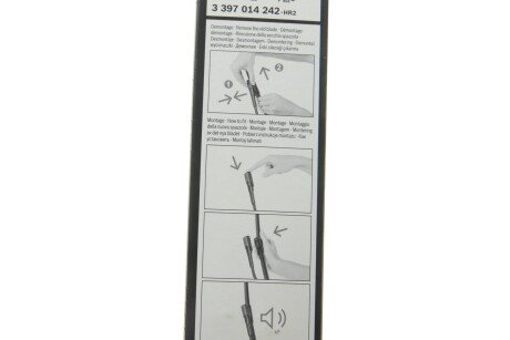 Щетка стеклоочистителя (дворник) bosch 3397014242