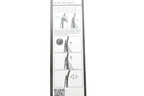 Дворники (щетки стеклоочистителя) 500 мм bosch 3397014494