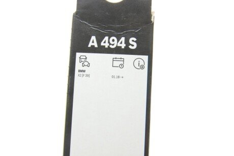 Дворники (щетки стеклоочистителя) 500 мм bosch 3397014494