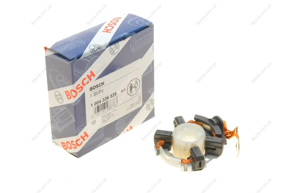 Щіткотримач стартера BMW 1/3/5/6/7/X1/X3/X5/X6/Z4 1.6-3.0 03- / Opel Astra F/Combo/Corsa B 1.2-1.8 16V 94- bosch 1004336526