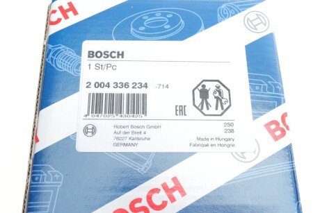 Щіткотримач стартера bosch 2004336234