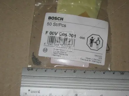 Шарик клапана форсунки (пр-во) bosch F00VC05001
